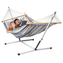 La Siesta Nautico Cool Grey Supporto in acciaio zincato per amaca Doppia vista
