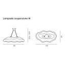 Nefos M lampada da esterno Myyour dimensioni