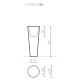 Newpot High H 90 Vaso Serralunga dimensioni