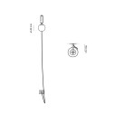Artemide NH Wall lampada da parete dimensioni