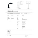 Niwaki Lampada da tavolo DCW éditions specifiche tecniche