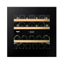 Dunavox Noble-25 cantina vino 25 bottiglie doppia zona vista