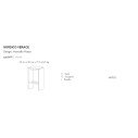 Nordico Verace Sgabello MP002 Covo dimensioni