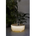 Oasis pouf luminoso Serralunga ambientazione