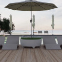 Oasis pouf  Serralunga ambientazione