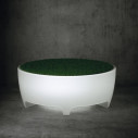 Oasis pouf luminoso Serralunga ambientazione