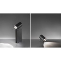 Artemide Oblique Bollard lampada da terra outdoor vista
