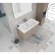 Bagno Soft Composizione Three particolare olmo terra