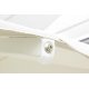 Ombrellone Alghero 4x4 bianco/grigio chiaro Bizzotto dettaglio