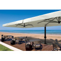 Ombrellone Alu Double Dark 3,5x7 Scolaro ambientazione