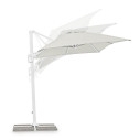 Ombrellone Braccio Eden 2x3 bianco-naturale Bizzotto dettaglio