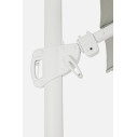 Ombrellone Braccio Eden 3x4 bianco-naturale Bizzotto dettaglio
