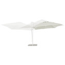Ombrellone Braccio Eden 3x4 bianco-naturale Bizzotto dettaglio