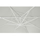 Ombrellone Braccio Eden 4x4 bianco-naturale Bizzotto dettaglio