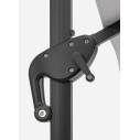 Ombrellone Braccio Ines 2x3 antracite-grigio chiaro Bizzotto dettaglio