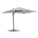 Ombrellone Braccio Ines 2x3 antracite-grigio chiaro Bizzotto vista