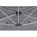 Ombrellone Braccio Ines 3x3 anodizzato-grigio scuro Bizzotto dettaglio