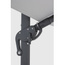 Ombrellone Braccio Ines 3x4 antracite-grigio chiaro Bizzotto dettaglio