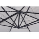 Ombrellone Braccio Ines 3x4 antracite-grigio chiaro Bizzotto dettaglio