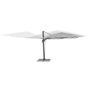 Ombrellone Braccio Ines 3x4 antracite-grigio chiaro Bizzotto dettaglio