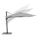 Ombrellone Braccio Ines 3x4 antracite-grigio chiaro Bizzotto dettaglio