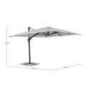 Ombrellone Braccio Ines 3x4 antracite-grigio chiaro Bizzotto dimensioni
