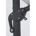 Ombrellone Braccio Ines 4x4 antracite-grigio chiaro Bizzotto dettaglio