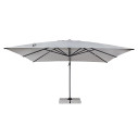 Ombrellone Braccio Ines 4x4 antracite-grigio chiaro Bizzotto vista