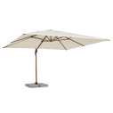 Ombrellone Braccio Orion 4x4 natural-beige Bizzotto vista