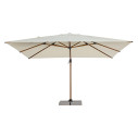 Ombrellone Braccio Orion 4x4 natural-beige Bizzotto vista