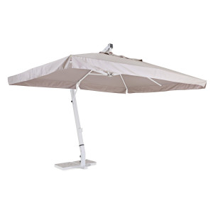 Ombrellone braccio Rialto 3x4 grigio chiaro