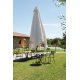 Ombrellone Capri Dark 5x5 Scolaro ambientazione
