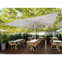 Ombrellone Capri Starwhite 5x5 Scolaro ambientazione