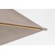 Ombrellone Eclipse 3x4 tortora Bizzotto dettaglio