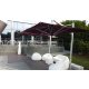 Ombrellone Galileo Inox 3x4 Scolaro ambientazione