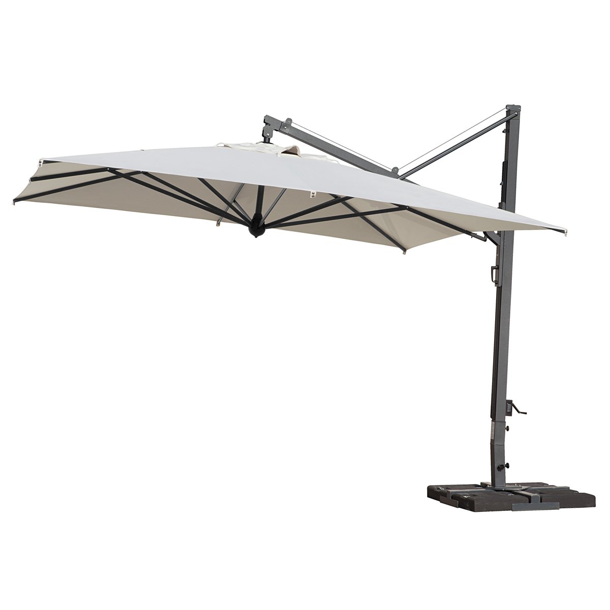 Ombrellone Galileo Maxi Dark 4x4 SCOLARO PARASOL