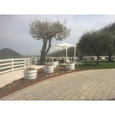 Ombrellone Galileo Starwhite 3x3 Scolaro ambientazione