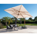Ombrellone Galileo Wood 3x3 Scolaro ambientazione