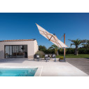 Ombrellone Galileo Wood 3x3 Scolaro ambientazione