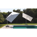 Ombrellone Parasol Venere 3x3 Talenti Outdoor ambientazione