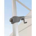 Ombrellone Parasol Venere 3x3 Talenti Outdoor dettaglio