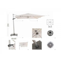 Ombrellone Parasol Venere 3x3 Talenti Outdoor specifiche