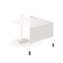 Ombrellone Trevi 3x3 Emu tenda e peso
