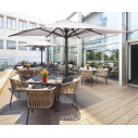 Ombrellone Verona Dark 4x4 Scolaro ambientazione