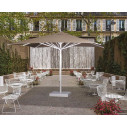 Ombrellone Verona Starwhite 5x5 Scolaro ambientazione