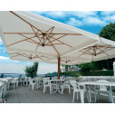 Ombrellone Wood Poker 7x7 Scolaro ambientazione