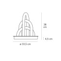 Fontanaarte Oort DTW lampada da tavolo dimensioni