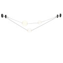 Orbit lampada da parete Mogg vista