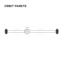 Orbit lampada da parete Mogg dimensioni