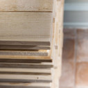 Ordinaryday in a Wooden Factory cassettiera Mogg dettaglio